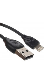 Cable Remax Lesu 2 in 1 Cable (1.3A, microUSB, lighting, 2m, black) [RC-050t]