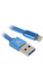 Cable Remax Ring Lighting Cable (3.0A, blue0,22m, blue) [RC-053i]
