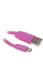 Cable Remax Full Speed Micro-USB 2M (2.1A, 2m, pink)