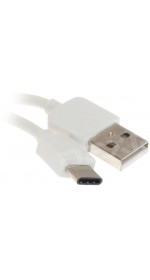 Cable Remax Light cable Type-C 1M (2.1A, 1m, white) [RC-006a]