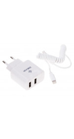 Wall USB charger DEXP MyHome 10W i8 5/6 2.1A