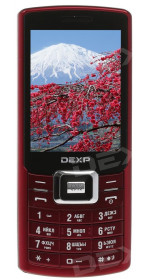 2.8" feature phone DEXP Larus B3 red