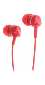 In-ear Headphones Aceline AE-205 red