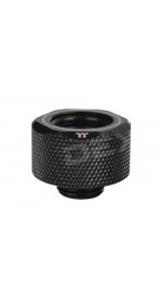 Pacific M-Pro G1/4 PETG 16mm OD Compression - Blac/DIY LCS/Hard Tube Fitting