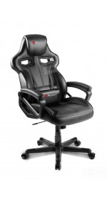 Gaming chair Arozzi Milano Black [PU, up to 105 kg, Black]