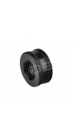 Pacific G1/4 Female to Female 10mm extender - Black/DIY LCS/Fitting