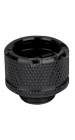 Pacific G1/4 PETG Tube 16mm OD Adapter - Black/DIY LCS/Fitting