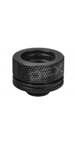 Pacific G1/4 PETG Tube 16mm OD Compression - Black/DIY LCS/Fitting