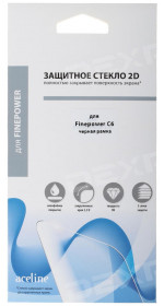 Protective glass AcelineFinePower C6, black frame (envelope) (FPC6-100)
