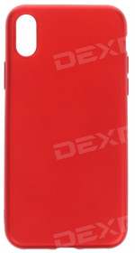 Aceline Silicone color TC-040 cover for iP X, silicone, red (product red)
