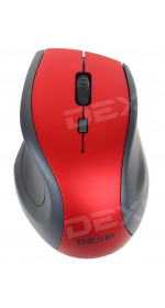 Wireless mouse DEXP WM-414 Red USB