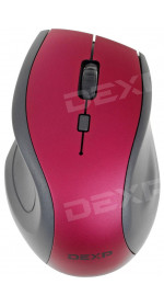 Wireless mouse DEXP WM-414 Crimson USB