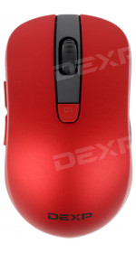 Wireless mouse DEXP WM-415 Red USB