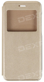 Aceline New Case PCB-049 flip book for 9, PU, Gold