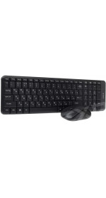 Wireless Keyboard+mouse DEXP KM-414BU Black USB