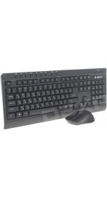 Wireless Keyboard+mouse DEXP KM-5002BU Black USB