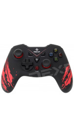 Wireless gamepad DEXP Ventriloquist [for XBox One/PC/PS3/Android, holder, radio channel, black]