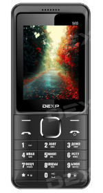 2.4" feature phone DEXP Larus M8 black