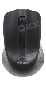 Wireless mouse DEXP WM-4007BU Black USB