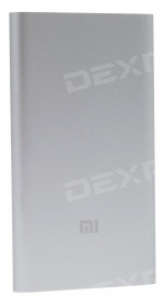 Power bank 5000 mAh Xiaomi (2,1A, 1xUSB, Li-pol, charge indication, cable included, silver) [NDY-02