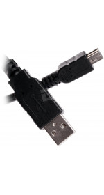 Cable mini USB (M) - USB (M), 0.5m, DEXP [UMiuBSI050] 2A; black