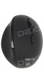 Wireless mouse DEXP Ergonomic WM-4008BU Black USB