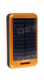 Power bank 10000 mAh DEXP SOLAR 10 [solar , LED flashlight]