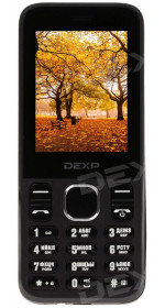 2.4" feature phone DEXP Larus C5 black