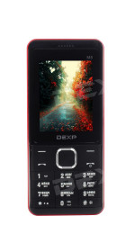 2.4" feature phone DEXP Larus M8 red