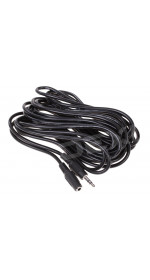 Cable 3.5 Jack (M) - 3.5 Jack (F), 5m, DEXP [H050-JJF] black