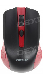 Wireless mouse DEXP WM-4002RU Black/Red USB