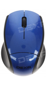 Wireless mouse DEXP WM-4003BU Blue/Black USB
