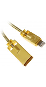 Cable Remax Royalty Series Cable for iP 6 (2.1A, 1m, gold) [RC-056i]
