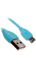 Cable Remax Lesu Micro-USB (1.8A, 1m, blue) [RC-050m]