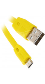 Cable Remax Full Speed Micro-USB 2M (2.1A, 2m, yellow)
