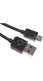 Cable Remax Light Cable Micro-USB 1M (2.1A, 1m, black)
