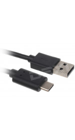 Cable DEXP USB-C (M) - USB (M) (2m, black) [DXTypeCU200B]