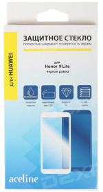 Protective glass Aceline Honor 9 Lite, full screen, black frame (HH9L-200)