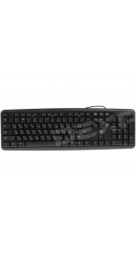 Wired keyboard DEXP K-501BU Black USB