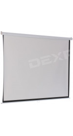 Wall-mounted screen DEXP WM-120 [244*183 cm, 120", Matte White 4:3]