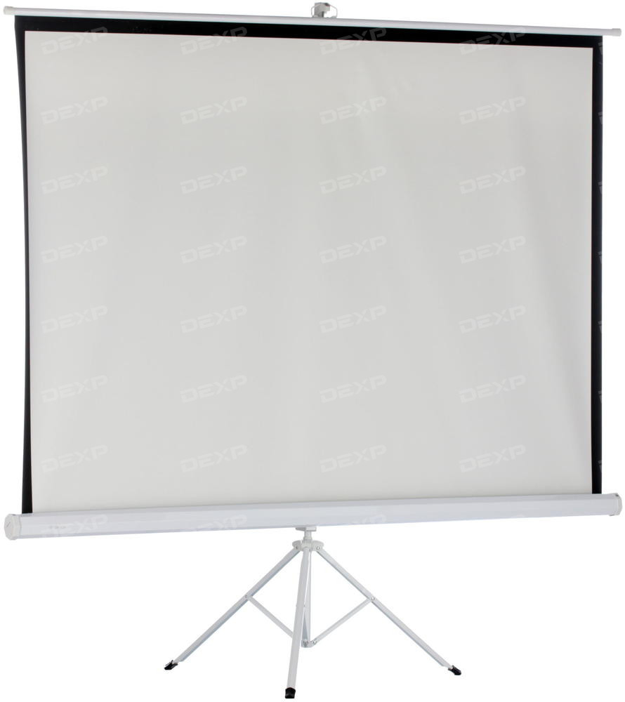 Tripod screen DEXP TM-70 [178x178 cm, 99'', Matte White, 1:1]