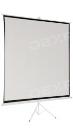 Tripod screen DEXP TM-80 [213x213 cm, 119'', Matte White, 1:1]