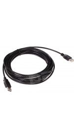 Cable USB 2.0 A (M) - USB A (F), 5m, DEXP [UamUafBSi500V2] black