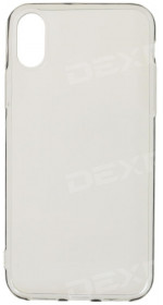 Aceline TCG-031 cover + protective glass for iP X, silicone, transparent