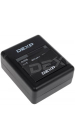Accessories set DEXP MS112 Compatible with Xiao Yi [2 batteries 800mAh, charger, cable]