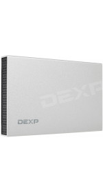 External box for HDD DEXP 2.5" SATA [2518S3] USB3.0/Aluminum&amp;Plastic Silver