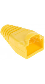 Protective cup FinePower RJ45 yellow (10 pcs)