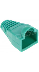 Protective cup FinePower RJ45 green (10 pcs)