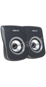 2.0 speakers Dexp R160 (black+grey)