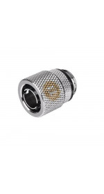 Pacific 3/8ftft ID x 1/2ftft OD Compression - Chrome/DIY LCS/Fitting